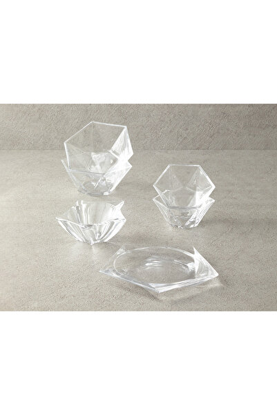 English Home Vivian Glass Bowl Transparent