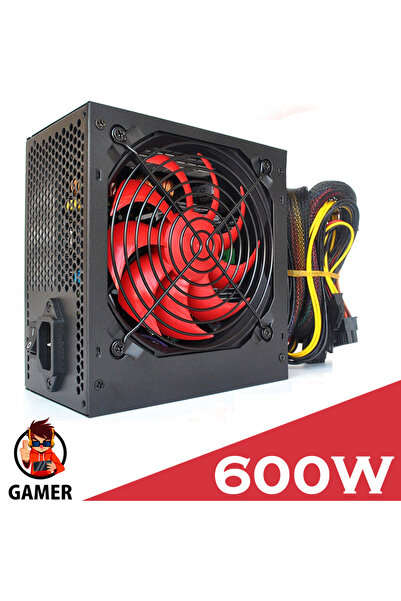 Platoon Pl-9264 600w Gaming Pc Power Supply 12cm Geniş Fan Güç Kaynağı