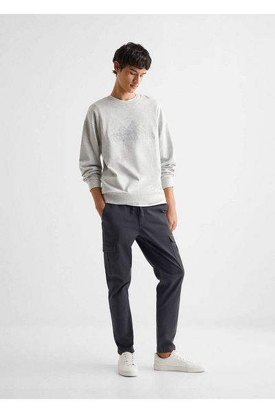 Mango Teen Παντελόνι Cargo Regular Cut