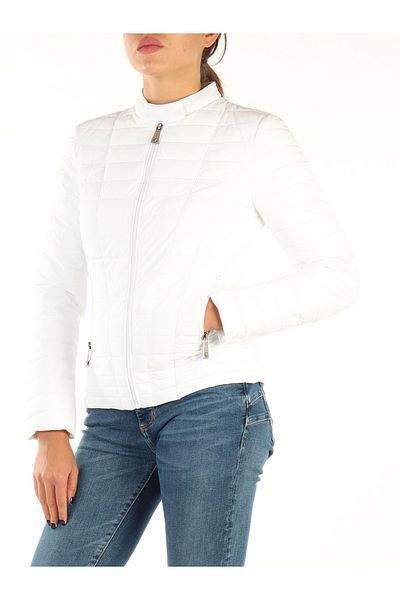 Guess white deals jacket women's
