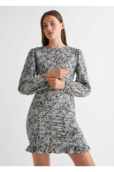 Mango Teen Rochie Albastra Pentru Copii