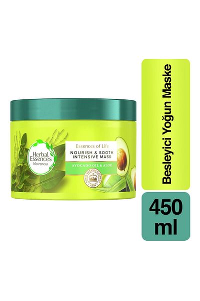Herbal Essences قناع نباتي للعناية بالشعر مغذي وكثيف 450 مل