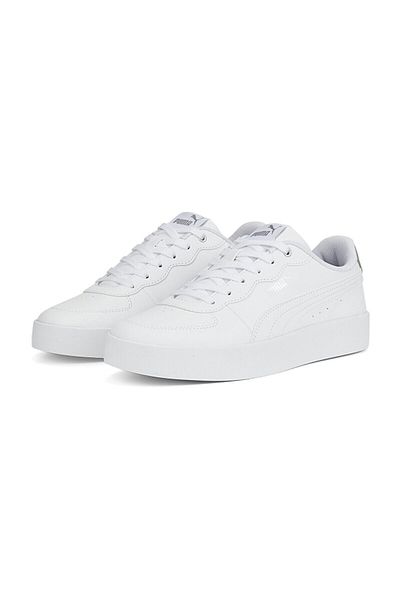 Puma Skye Clean Distressed Γυναικεία Casual Sneakers386666-02 Λευκά