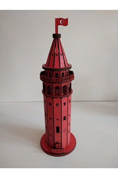 Ahşap Aksesuar Ahşap Galata Kulesi Maketi