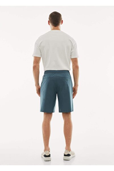 MANGO Man Su itici teknik bermuda şort