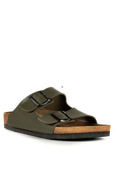 Slazenger LENS Erkek  Haki Terlik