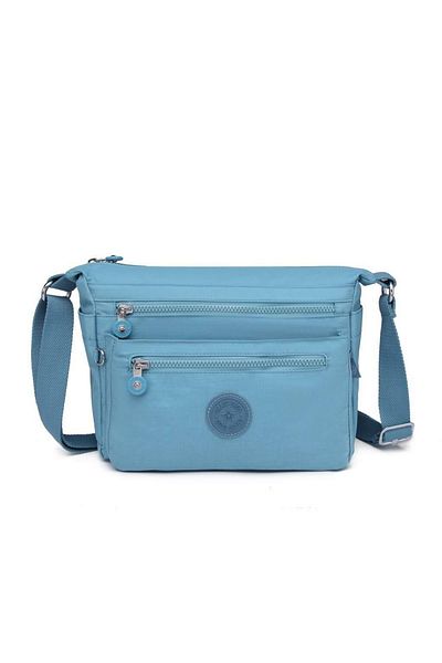 SMART BAGS SMARTBAGS CRINKIL FABRIC GEANT DE FEMEIE 2022-1238 ICE BLUE
