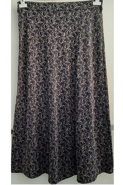 N.Y.YILDIZ STAR LARGE SIZE FLEXIBLE NEW MIX PATTERNED SEASONAL UNLINED FLOASH SKIRT