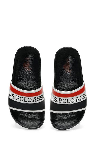 U.S. Polo Assn. MOLLY 4FX Boy's Slippers-Navy Blue