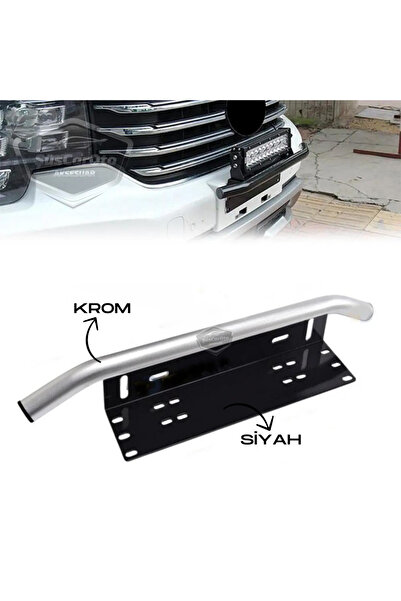 ŞüsCarOto Aksesuar Üniversal Plaka Altlığı ve Koruma Demiri Off Road Led Mont...