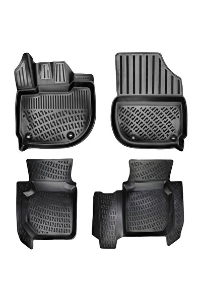 Rizline Honda HRV 3D Havuzlu Paspas 2022 Sonrası Kasaya Uyumlu Siyah 4 Parça ...