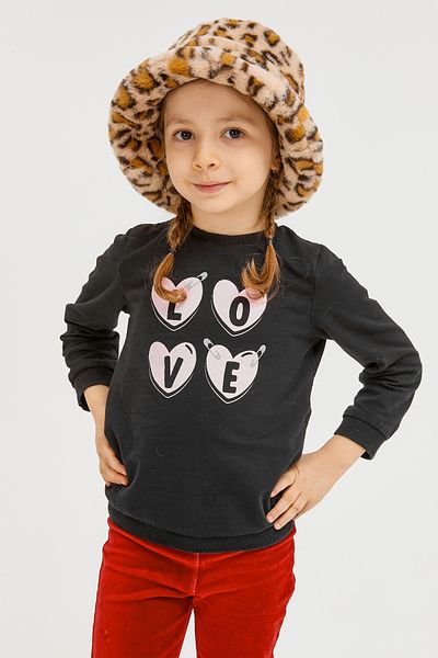 Benittokids Girl's Plush Bucket Hat 7001