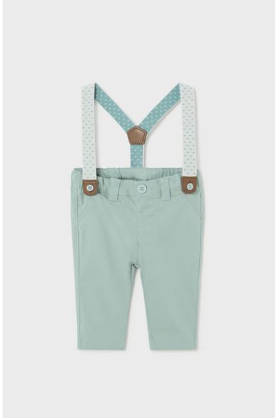 MAYORAL Newborn Strappy Better Cotton Trousers