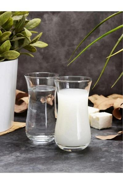 Paşabahçe 42641 Fit Glass 6-Piece Tea Rack Cup Set 120cc