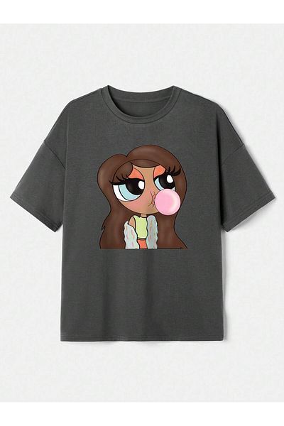 BYMEER Tricou pentru copii Fume Color - Imprimat Bayankirpik