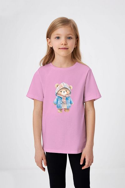 ADABEBEK Teddy Bear με μπουφάν Teddy Bear με στάμπα για κορίτσια