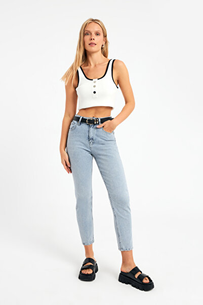 cracpot NEW SEASON Jean din Lycra Slim Mom