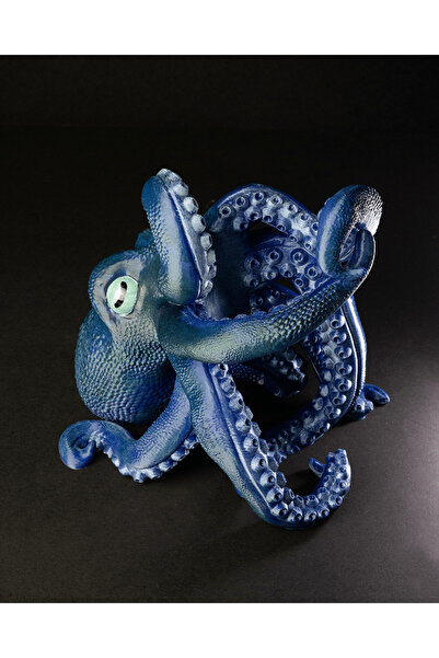 Genel Markalar KOPYA - Dekoratif Ahtapot Figürlü Şarap Şişesi Yağdanlık Tutuc...