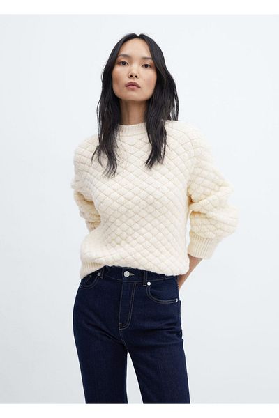 MANGO Woman Oversize-Strickpullover