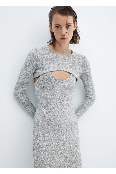 MANGO Woman Σετ Φόρεμα και Μπολερό