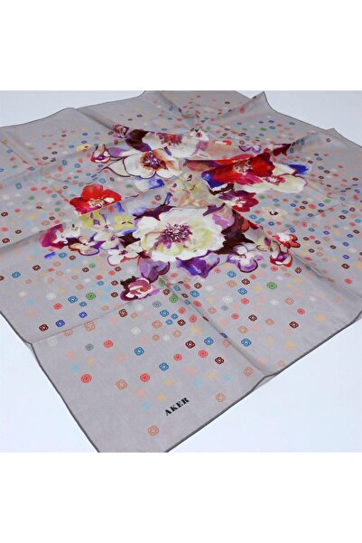 Aker Yaz Serinliği Ipek Koton Eşarp 7752221-431