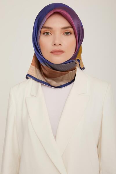 Armine Eșarfă din satin de mătase 8836d-35