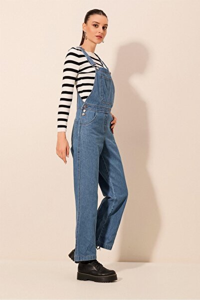 Bigdart 7024 Denim Overalls - Blue