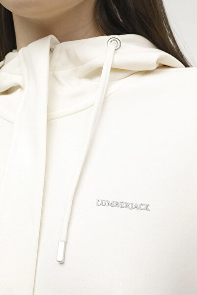 lumberjack Rosa 17LYG3 4FX Ekru Kadın Eşofman Üstü