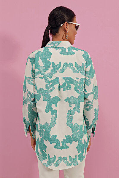 Bigdart 3900 Oversize Long Basic Shirt - D. Mint