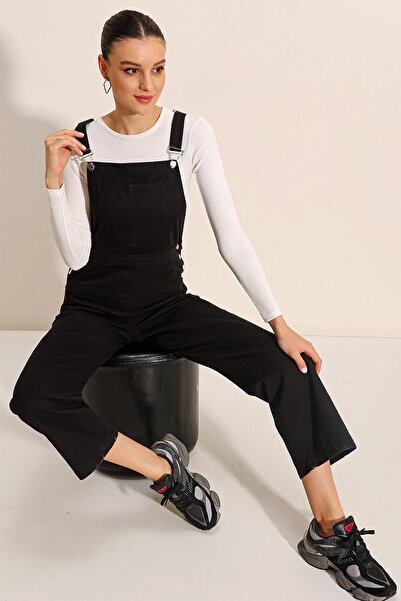 Bigdart 7024 Denim Overalls - Black