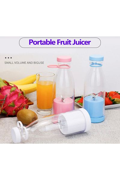 teknotrust 50 Hz / 60 Hz Portable 350 ml Blender Mini Fruit Mixer with Milkshakes Function Blander Smothie 2
