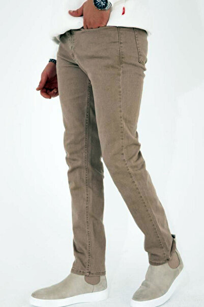 CoolLook Esnek Regular Fit Normal Belli Boru Paçalı Beş Cepli Enzim Yıkamalı ...