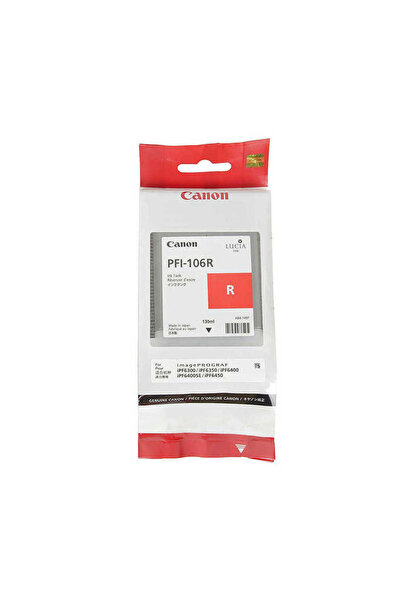 Canon Мастилена касета PFI-106, 130 мл (червена)