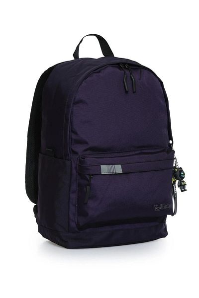 Alanç Gift Young School Backpack Waterproof Fabric Large Size Purple Color Backpack with Laptop Compartment