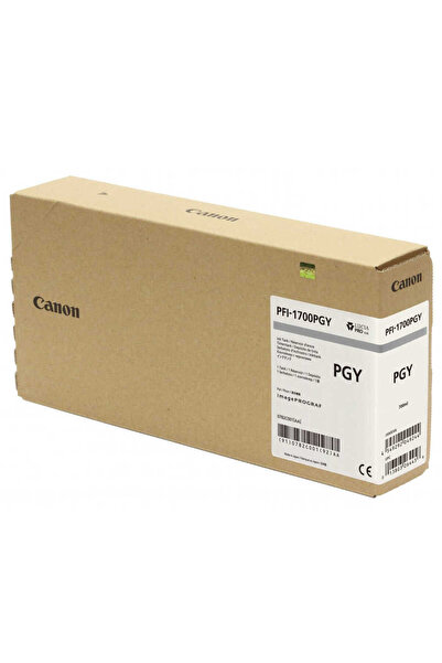 Canon Мастилена касета PFI-1700, 700 мл (Фото сив)
