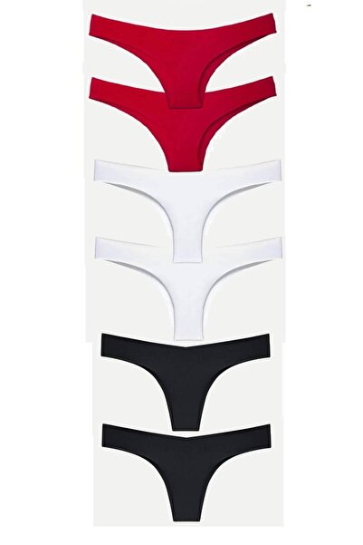 Papatya 6’lı Lazer Kesim Brezilyan Kalıp Külot