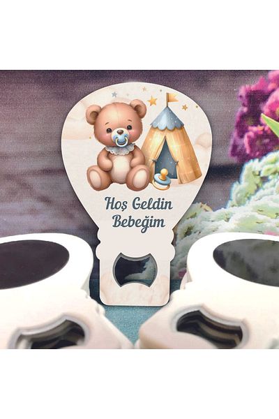 Ege ajans 10 baby opener magnets (with card and gelatin)