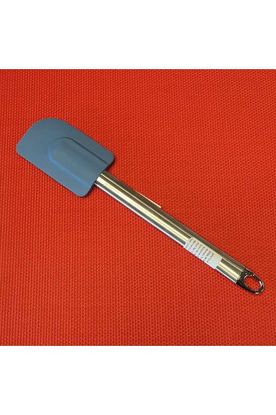 Le Atölye Silicone Spatula with Stainless Steel Handle Blue 24 cm