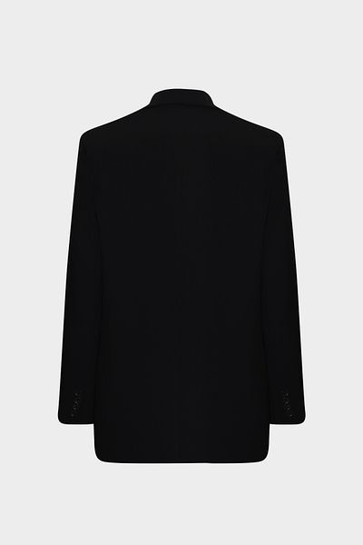 Açelya Okcu Premium Oversize γυναικείο σακάκι μπλέιζερ με λεπτομέρεια στην τσέπη
