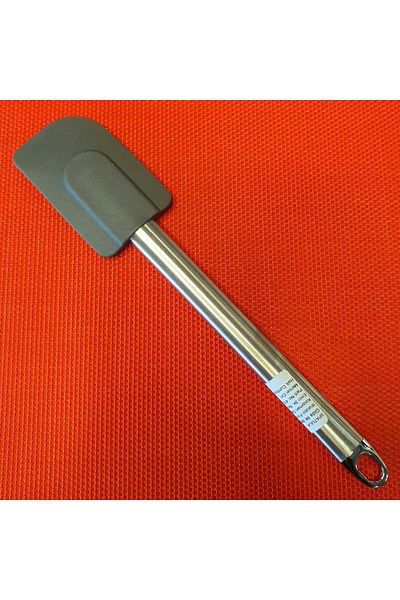Le Atölye Silicone Spatula with Stainless Steel Handle Gray 24 cm