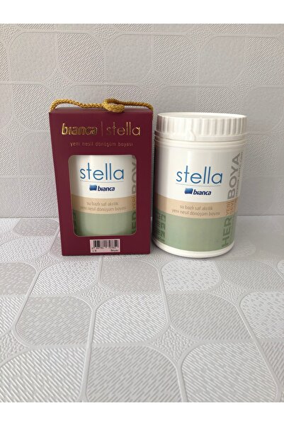 Bianca Bianac Stella Su Bazlı saf Akrilik Boya mistik beyaz 1 lt.