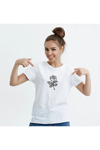 Modern Moda Floral Printed Oversize T-shirt