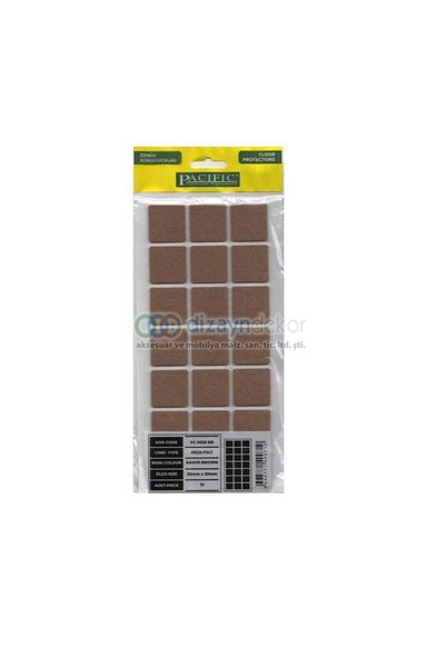 Genel Markalar Yapışkanlı Keçe Zemin Koruyucusu 30*30 Mm