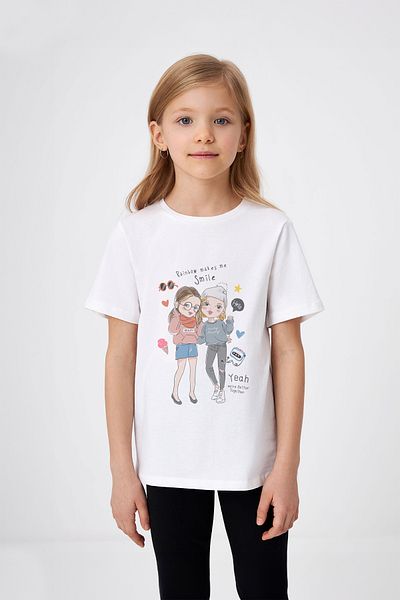 ADABEBEK Girls Friends εμπριμέ μπλουζάκι για κορίτσια