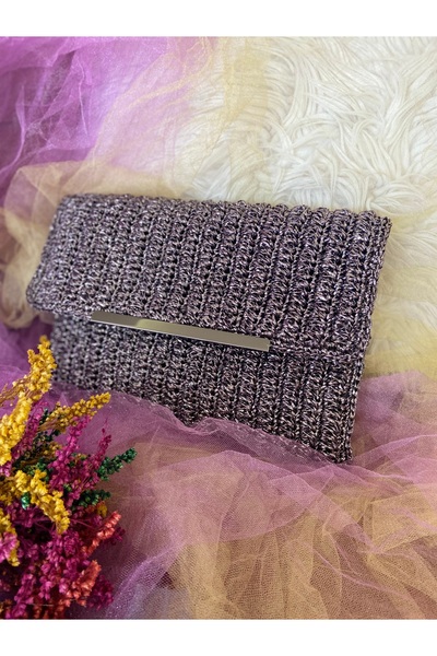 Butik El emeği ışıltılı gece çantası