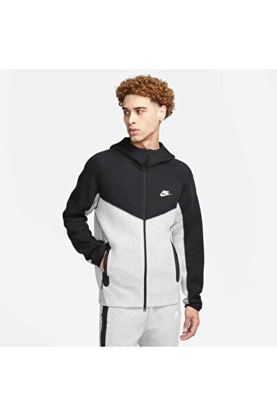 Nike Sportswear Tech Fleece Windrunner Full-Zip Hoodie Erkek Sweatshirt ( YEN...