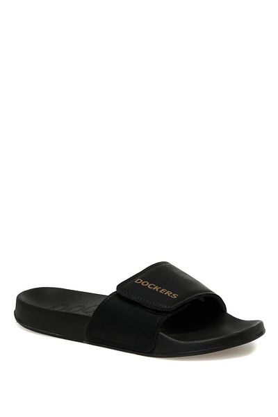 Dockers By Gerli Men's Black Slippers226324 4FX