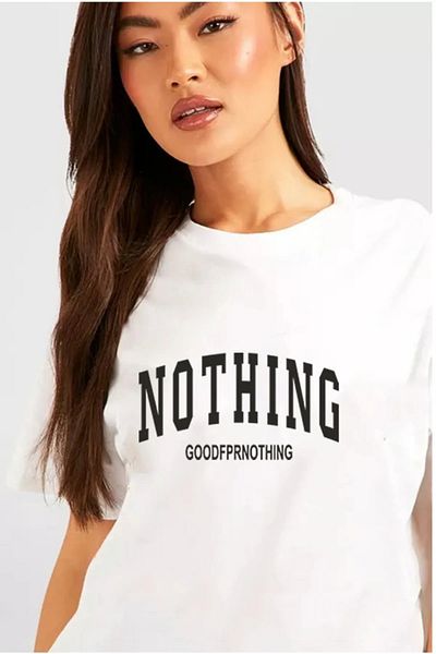 Pink Sky Μπλουζάκι Unisex Oversize Χωρίς στάμπα