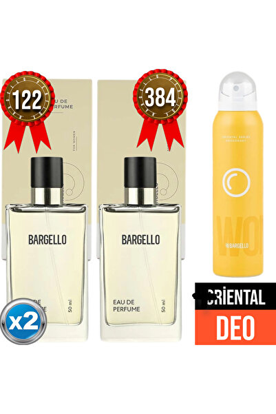 Bargello 122 Oriental 384 Floral 50 ml Edp Oriental Kadın Deodorant 150 ml
