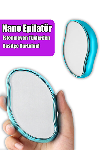 Evsane Acısız Ağrısız Epilasyon Aleti Tüy Alıcı Crystal Eraser Kristal Epilat...